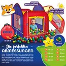 KIDUKU Spielzelt + 200 Blle + Tasche Kinderzelt Bllebad Haus Kinderspielzelt