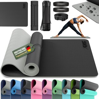 RE:SPORT Yogamatte Fitnessmatte Gymnastikmatte Pilates...