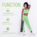 RE:SPORT Yogamatte Dunkelgrn Fitnessmatte Gymnastikmatte Pilates Sportmatte Bodenmatte PHTHALATFREI