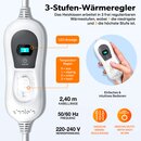 sinnlein Heizkissen elektrisch Weinrot Wrmekissen Heizdecke Heizmatte Nacken Rcken Schulter