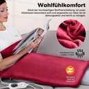 sinnlein Heizkissen elektrisch Weinrot Wrmekissen Heizdecke Heizmatte Nacken Rcken Schulter