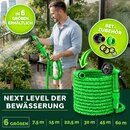 TRESKO� flexiSchlauch - Flexibler Gartenschlauch Wasserschlauch dehnbar Flexi Wonder (30 Meter)