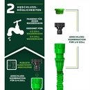 TRESKO� flexiSchlauch - Flexibler Gartenschlauch Wasserschlauch dehnbar Flexi Wonder (30 Meter)