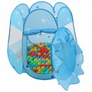 KIDUKU® Kinderzelt + 100 Bälle + Tasche Bällebad Babyzelt Spielhaus Spielzelt