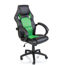 Racing Chefsessel B�rostuhl Drehstuhl Schalensitz B�rosessel Schreibtischstuhl schwarz/gr�n
