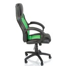 Racing Chefsessel B�rostuhl Drehstuhl Schalensitz B�rosessel Schreibtischstuhl schwarz/gr�n