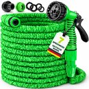TRESKO� Flexibler Gartenschlauch 30m Wasserschlauch dehnbarer Flexischlauch
