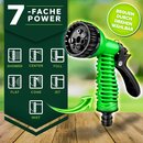 TRESKO� Flexibler Gartenschlauch 30m Wasserschlauch dehnbarer Flexischlauch