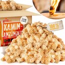 grillas BIO Anznder Kaminanznder Holzwolle Grillanznder Holz Feueranznder 2,5 kg