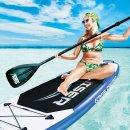RE:SPORT SUP Board 320cm Blau aufblasbar Stand Up Paddle Set Surfboard Paddling Premium