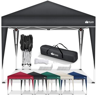 tillvex Pavillon 3x3m wasserdicht | Pop-Up Faltpavillon...