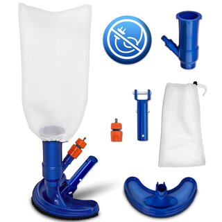 tillvex Pool Bodensauger Set | Poolsauger mit Saugb�rste...