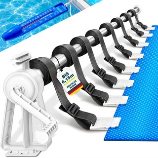 tillvex� Pool Aufroller f�r Solarfolie Poolabdeckung...