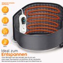 sinnlein Heizkissen elektrisch Anthrazit f�r Bauch und R�cken | Heizg�rtel mit 3 Temperaturstufen & Abschaltautomatik | W�rmeg�rtel mit verstellbarem Band und Klettverschluss