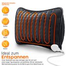sinnlein Heizkissen elektrisch Anthrazit mit Fllung 100W fr Rcken Schulter Nacken | Wrmekissen mit 3 Temperaturstufen & Abschaltautomatik