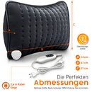 sinnlein Heizkissen elektrisch Anthrazit mit Fllung 100W fr Rcken Schulter Nacken | Wrmekissen mit 3 Temperaturstufen & Abschaltautomatik