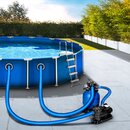 tillvex Poolschlauch Schwimmbadschlauch Saugschlauch Solarschlauch  32 - 38mm 8m / 32mm Blau