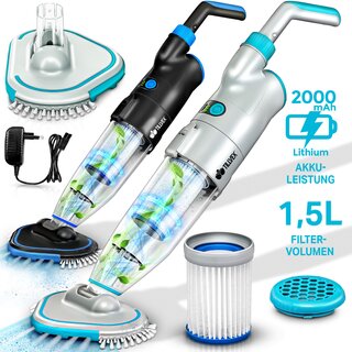 tillvex Poolsauger Handsauger Bodensauger Reinigungsset...