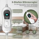 sinnlein W�rmeunterbett 150 x 80 cm - Ohne Muster elektrisch Heizdecke Abschaltautomatik W�rmedecke W�rmebett XXL
