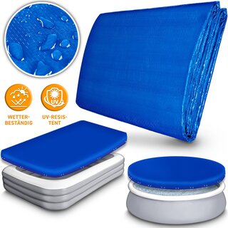 tillvex Pool Abdeckplane Rund Oval Plane Abdeckung...