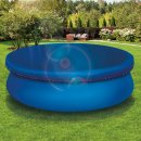 tillvex Pool Abdeckplane 244 cm Rund | Schwimmbecken Abdeckung UV-Stabil & reifest | Schwimmbad Solarplane