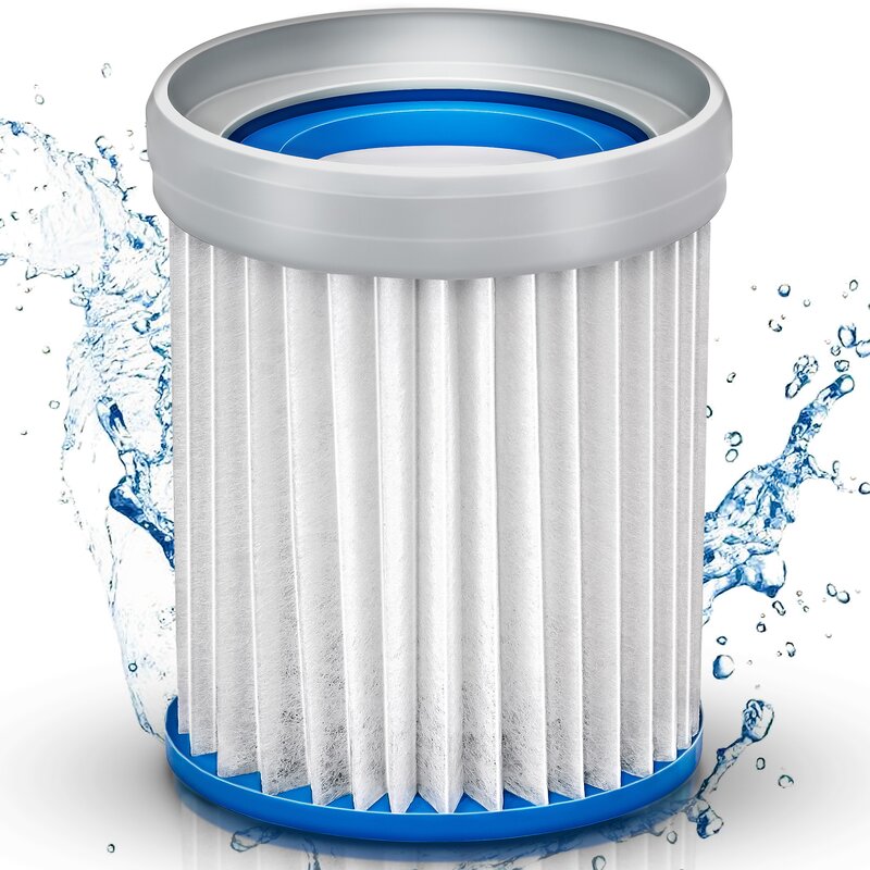 tillvex Ersatzfilter fr Poolsauger bis zu 25 m (25000 Liter) | Filterkartusche fr Pool Bodensauger elektrisch
