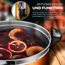 TRESKO� Gl�hweinkocher Kupfer 10L / 1500W Einkochautomat aus Edelstahl Gl�hweinkessel Gl�hweinautomat Hei�getr�nkeautomat Hei�wasserspender