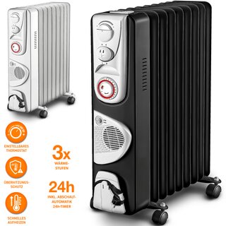 TRESKO� �lradiator Elektroheizung bis 2500W Radiator �l...
