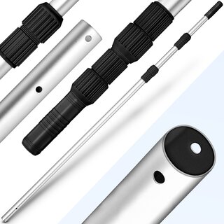 tillvex Pool Teleskopstange 1,20 - 3,60m | Aluminium...