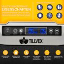 tillvex Kompressor Khlbox elektrisch | Elektrische Gefrierbox mit APP & Smart-Steuerung, LCD-Touch, USB-Anschluss 12/24 V 230V | Khlschrank bis -20 C Auto, Lkw, Boot, Reisemobil, Camping