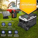 tillvex� Kompressor K�hlbox elektrisch 41 Liter / Grau | Elektrische Gefrierbox mit APP-Steuerung USB-Anschluss 12/24 V 230V | K�hlschrank bis -20 �C