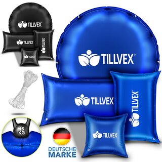 tillvex Poolkissen Winter XXL | Luftkissen inkl....