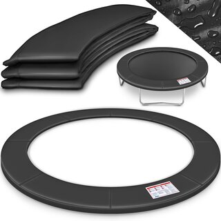KIDUKU Trampolin Randabdeckung Anthrazit 366 cm...