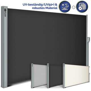 tillvex Seitenmarkise ausziehbar & Blickdicht |...