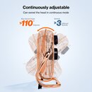 AERSON Bodenventilator 60 cm Kupfer Windmaschine 200W Ventilator Ventilator Standventilator