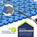 tillvex Pool Bodenschutzmatte Blau - 12 Stck | Unterlegmatte fr Pool & Planschbecken | Poolmatte Bodenmatte Outdoor | Poolunterlage Bodenschutz Matten wrmeisolierend | Whirlpool Bodenfolie weich