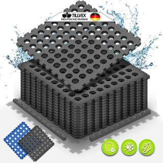 tillvex Pool Bodenschutzmatte mit Lchern 4 - 48 Stck |...