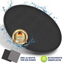 tillvex Whirlpool Unterlage rund 196 - 240 cm | Bodenmatte Poolunterlage Matte fr Outdoor Whirlpools | Thermo Bodenschutzmatte Pool Untergrund | Bodenschutz Bodenplatte schtzt & isoliert