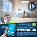 AERSON Klimaanlage Split Set 12000 BTU/h mit WiFi/App Funktion | Klimagert Khlen A++/ Heizen A+ - Kltemittel R32 | Wandklimagert Splitgert Fernbedienung, Timer, Selbstreinigung & Montagematerial