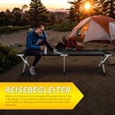 TRESKO® Feldbett 210x90x42cm Campingbett XXL Bett Liege Gästebett Klappbett NEU
